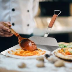 Pelle à Pizza Relaxdays Pliable - Manche En Bois - Acier Inoxydable - Pelle à Four à Pizza - Spatule à Pizza -Magasin D'Accessoires Pour Barbecue 1200x1200 1149
