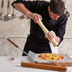 Pelle à Pizza Relaxdays Pliable - Manche En Bois - Acier Inoxydable - Pelle à Four à Pizza - Spatule à Pizza -Magasin D'Accessoires Pour Barbecue 1200x1200 1150