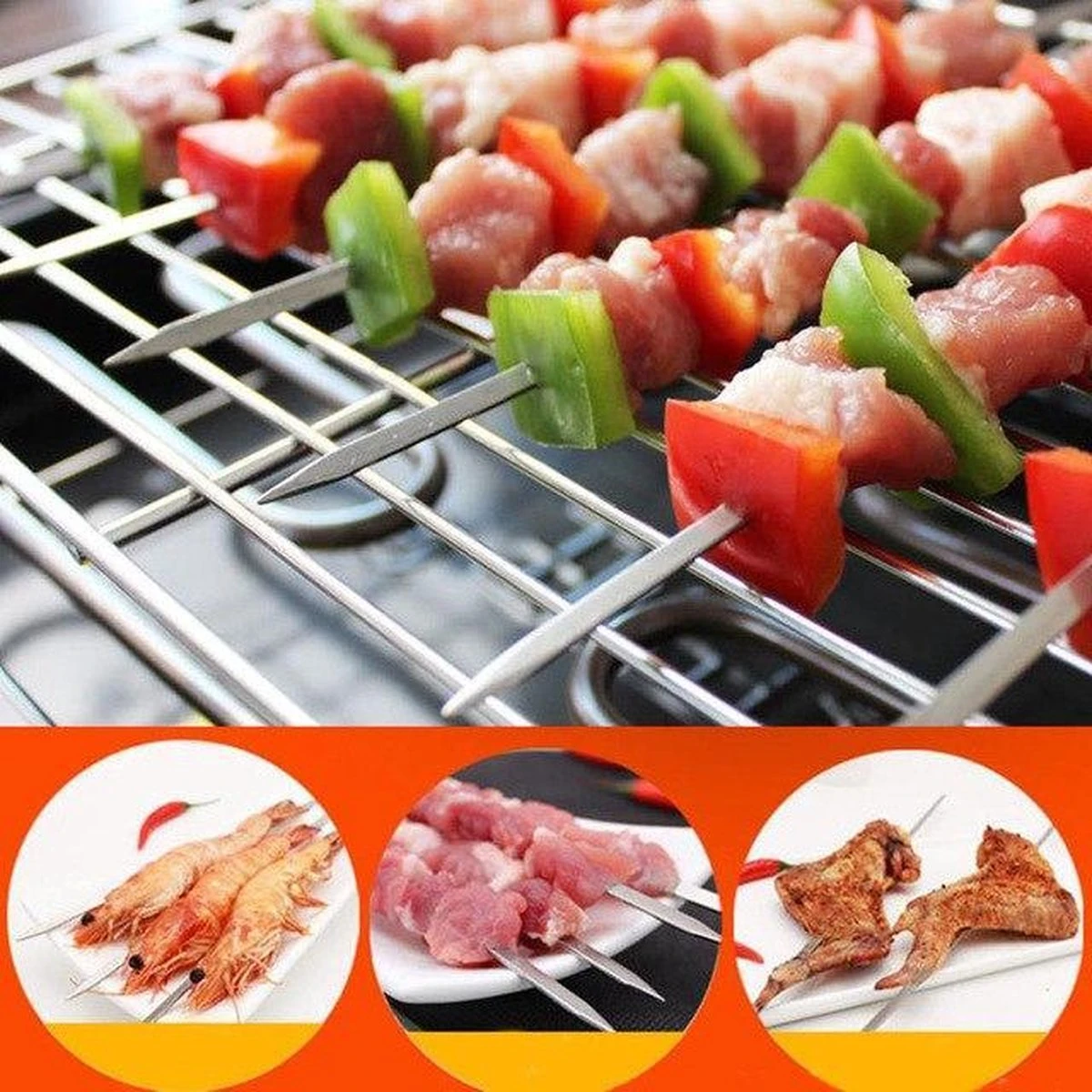 Perow De BBQ Perow - Accessoires De Vêtements Pour Bébé De Barbecue - Pinces à Viande - Tapis De Gril En Téflon - Pinces à Viande - Gants Antidérapants - Astuce Cadeau 7 Perow De BBQ Perow - Accessoires De Vêtements Pour Bébé De Barbecue - Pinces à Viande - Tapis De Gril En Téflon - Pinces à Viande - Gants Antidérapants - Astuce Cadeau – Image 5