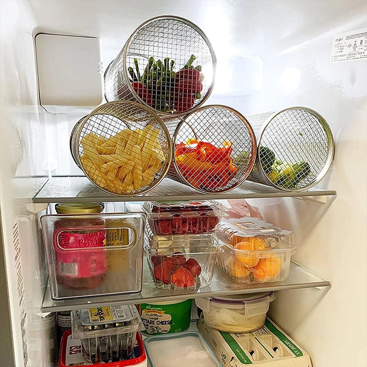 Lot De 2 Paniers à BBQ Ronds 30 X 10 Cm Avec Pinces à Fourche - Grille Grille Grille Grille Pour Barbecue - Accessoires Pour Outils 9 Lot De 2 Paniers à BBQ Ronds 30 X 10 Cm Avec Pinces à Fourche - Grille Grille Grille Grille Pour Barbecue - Accessoires Pour Outils – Image 7