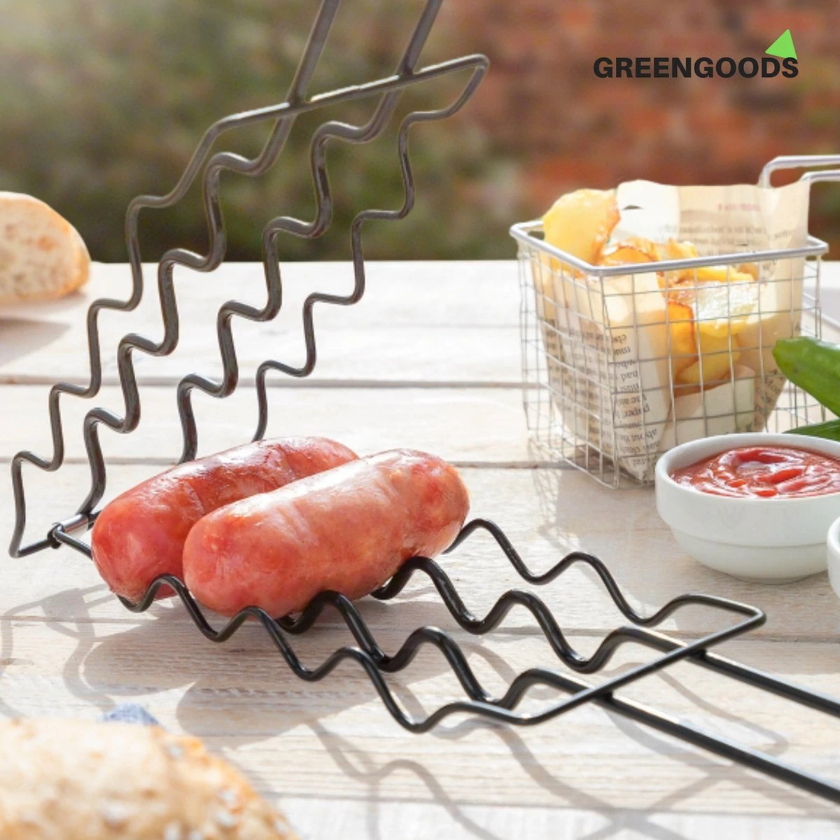 Grille De Barbecue Pour Saucisses GREENGOODS - Accessoires Pour Barbecue - Grille D'accessoires Pour Barbecue 11 Grille De Barbecue Pour Saucisses GREENGOODS - Accessoires Pour Barbecue - Grille D'accessoires Pour Barbecue â Image 9