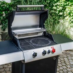 Barbecue à Gaz Enders Colorado 3 I Turbo - Barbecue à Gaz - BBQ - Zwart - Surface De Cuisson 62x43 Cm - Grille De Cuisson En Fonte