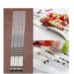 Brochettes De Barbecue – Barbecue Plat/Kebab/Saté Stylos Ensemble De Brochettes En Métal – Pics à Saté 10 Pièces -Magasin D'Accessoires Pour Barbecue 1200x1200 1271