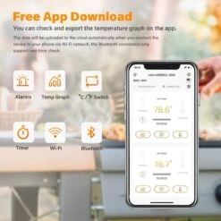 Inkbird à Viande Inkbird IBBQ-4BW Wifi + Bluethooth + App -Magasin D'Accessoires Pour Barbecue 1200x1200 1280