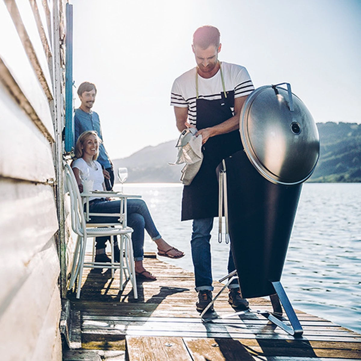 Tablier De BBQ Höfats - Avec Serviette - 77×66 Cm - 35% Coton, 65% Polyester 12 Tablier De BBQ Höfats - Avec Serviette - 77×66 Cm - 35% Coton, 65% Polyester – Image 10