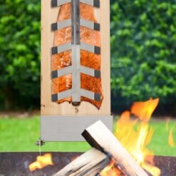Relaxdays Planche Fumoir Saumon - Lot De 2 - XL - Bois De Cèdre - Planche Saumon - Barbecue - Nature -Magasin D'Accessoires Pour Barbecue 1200x1200 1461