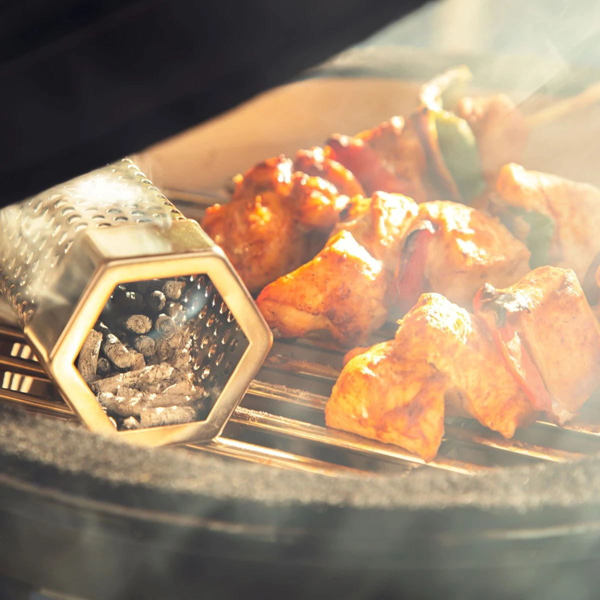 VONROC BBQ Tube De Fumée/Tube De Fumage - Acier Inoxydable - Incl. Brosse De Nettoyage 6 VONROC BBQ Tube De Fumée/Tube De Fumage - Acier Inoxydable - Incl. Brosse De Nettoyage – Image 4