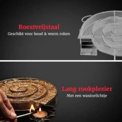 GrillX Générateur De Fumée Froide Avec 1 Kg Aulne Smoke Moth - 4 Litres - Smokerbox - Smokebox En Acier Inoxydable - Générateur De Fumée - Fumage à Froid - Accessoires De BBQ -Magasin D'Accessoires Pour Barbecue 1200x1200 1510