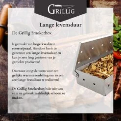 Whimsical - Artisan Medium - Boîte à Fumer - 3 Types De Copeaux De Fumée - Bois à Fumer Pour Fumer à Chaud - Chêne - Hêtre - Aulne - 6 Litres -Magasin D'Accessoires Pour Barbecue 1200x1200 1513