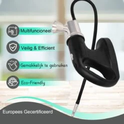 TEN® Pistolet à Fumer Avec Machine à Vide - Fumeur De Nourriture Rechargeable Par USB - Y Compris Copeaux De Bois - Pistolet à Smoking - Appareil à Fumer -Magasin D'Accessoires Pour Barbecue 1200x1200 1566