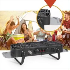 Barbecue à Gaz - Barbecue à Gaz Pliable Zinaps Barbecue à Gaz à 2 Brûleurs Avec Pliage De 3,3 KW à Emporter Avec Sac De Transport Pour Pique-niques, Balcons Et Plus Pour Cartouches De Gaz Normales 5 Kg Et 11 Kg - (WK 02124) -Magasin D'Accessoires Pour Barbecue 1200x1200 19