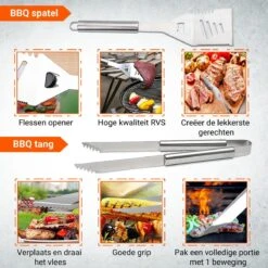 Ensemble D'outils De BBQ Ensemble D'accessoires De Valise Pinces Tablier De Brosse Barbecue - Ensemble D'accessoires De BBQ De Chef Cuisinier -Magasin D'Accessoires Pour Barbecue 1200x1200 191