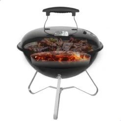 AG Mini Barbecue Ø 35cm - Barbecues à Charbon - Barbecue Kogelbarbecue - Klein Et Léger - Compact - Inox - 4-6 Personnes-Barbecue Rond - Incl. Couvercle - Barbecue Passe Partout -Grille De Ventilation Pour La Régulation De L'oxygène - Zwart -Magasin D'Accessoires Pour Barbecue 1200x1200 222