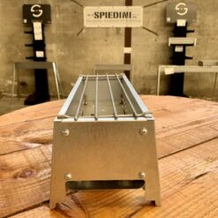 Spiedini Saté-bbq Bali 40 Mini - Petit Barbecue à Charbon étroit Avec Grille Horizontale Pour Satay Ou Autres Brochettes - 40 Cm De Long, 11 Cm De Large, 14 Cm De Haut - Idéal Pour Jardin Ou Cheminée, Ou Balcon - Matériau : Fer Aluminisé -Magasin D'Accessoires Pour Barbecue 1200x1200 232