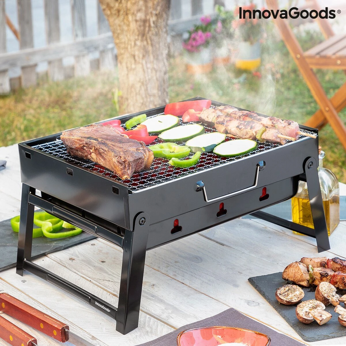 Barbecue De Table – Barbecue Portable – Barbecue – Barbecue De Table Charbon De Bois – Bbq – Bbq Pliable – Petit Barbecue – Bbq Pliable – Bbq Charbon De Bois – Zwart 3 Barbecue De Table – Barbecue Portable – Barbecue – Barbecue De Table Charbon De Bois – Bbq – Bbq Pliable – Petit Barbecue – Bbq Pliable – Bbq Charbon De Bois – Zwart