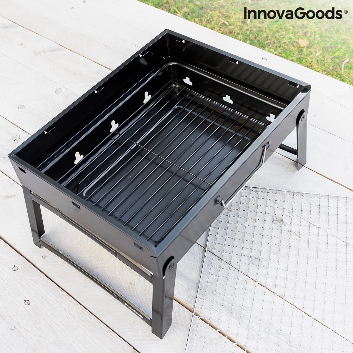 Barbecue De Table – Barbecue Portable – Barbecue – Barbecue De Table Charbon De Bois – Bbq – Bbq Pliable – Petit Barbecue – Bbq Pliable – Bbq Charbon De Bois – Zwart 4 Barbecue De Table – Barbecue Portable – Barbecue – Barbecue De Table Charbon De Bois – Bbq – Bbq Pliable – Petit Barbecue – Bbq Pliable – Bbq Charbon De Bois – Zwart – Image 2