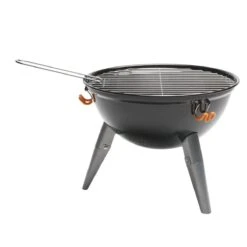 NATERIAL - Barbecue à Charbon Portable PHOENIX NOMAD - 4 Personnes - Ø37 Cm - H. 35/43 Cm - Acier émaillé - Zwart - Grill Sphérique -Magasin D'Accessoires Pour Barbecue 1200x1200 24