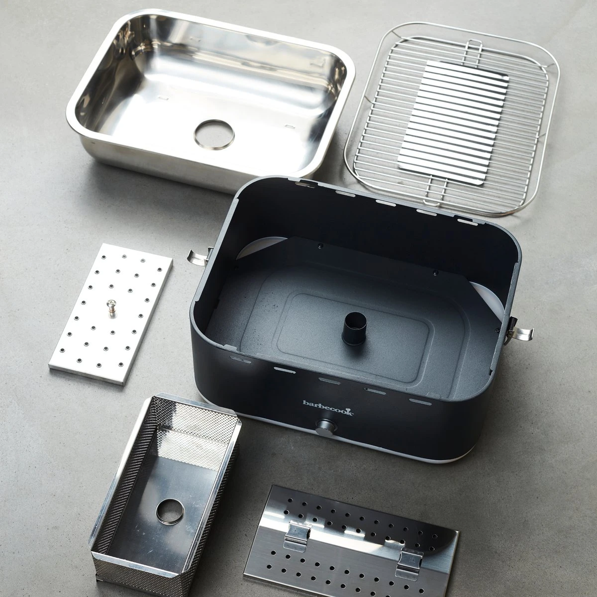 Barbecook Carlo - Barbecue Au Charbon De Bois - Barbecue De Table - Sac De Transport - Compact - Ventilateur - 38,5 X 28,5 Cm - 6 P. - Gris 11 Barbecook Carlo - Barbecue Au Charbon De Bois - Barbecue De Table - Sac De Transport - Compact - Ventilateur - 38,5 X 28,5 Cm - 6 P. - Gris – Image 9
