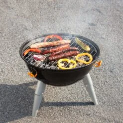 NATERIAL - Barbecue à Charbon Portable PHOENIX NOMAD - 4 Personnes - Ø37 Cm - H. 35/43 Cm - Acier émaillé - Zwart - Grill Sphérique -Magasin D'Accessoires Pour Barbecue 1200x1200 26