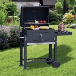 Tepro Au Charbon Tepro Toronto Click - Surface De Gril (Lxl) 56 X 42 Cm - Avec Thermomètre Dans Le Couvercle - Acier Inoxydable -Magasin D'Accessoires Pour Barbecue 1200x1200 29