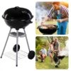 Kogelbarbecue Cheqo® - Ø46 Cm - BBQ Rond En Métal - Pour Charbon De Bois & Briquettes - 2 Grandes Roues - Étagère De Rangement Chromée - Hauteur De Cuisson 78cm - Plaque De Collecte - Poids 5kg - Homologation GS/TÜV - Barbecue -Magasin D'Accessoires Pour Barbecue 1200x1200 298