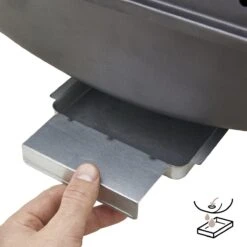 NATERIAL - Grill électrique HYPERION - 2200W - 8 Personnes - H. 49 Cm X L. 76,5 Cm X L. 43 Cm - Acier - Zwart - BBQ Grill électrique - Balcon Grill électrique -Magasin D'Accessoires Pour Barbecue 1200x1200 359