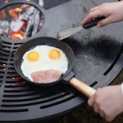 Ahos 850 Barbecue Cheminée Brasero - Anneau De Grill - Y Compris Plancha, Grille De Grille Et Support De Pot - Diamètre 80 Cm - Acier -Magasin D'Accessoires Pour Barbecue 1200x1200 386