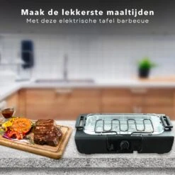 Barbecue De Table électrique Cheqo® - Plaque De Gril électrique - Modèle De Table BBQ électrique - Acier Inoxydable Et Plastique - Avec Réservoir D'eau, Thermostat, Interrupteur - 2000W 12 Barbecue De Table électrique Cheqo® - Plaque De Gril électrique - Modèle De Table BBQ électrique - Acier Inoxydable Et Plastique - Avec Réservoir D'eau, Thermostat, Interrupteur - 2000W -Magasin D'Accessoires Pour Barbecue 1200x1200 434