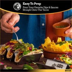 Porte-tacos Pour Taco Friday - Porte-hot-dogs Double Face - Les Porte-saucisses Grillades Facilitent La Préparation - Plus De Gâchis - Acier Inoxydable, Passe Au Lave-vaisselle - Lot De 4 -Magasin D'Accessoires Pour Barbecue 1200x1200 452