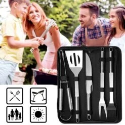 Mondoza™️ Set D' Accessoires De Vêtements Pour Bébé De BBQ 18 Pièces - Outils De Barbecue - Pinces à Viande Et Spatule En Acier Inoxydable 10 Mondoza™️ Set D' Accessoires De Vêtements Pour Bébé De BBQ 18 Pièces - Outils De Barbecue - Pinces à Viande Et Spatule En Acier Inoxydable -Magasin D'Accessoires Pour Barbecue 1200x1200 455