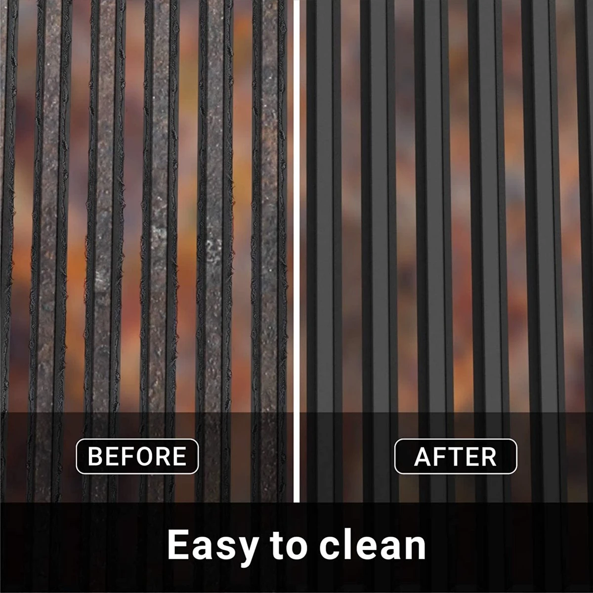 Grille De BBQ Onlyfire, Grille De Rechange, émaillée, Angulaire, Pour Weber 7525, Spirit Genesis, 44 X 30 Cm, 2 Pièces, Noir 4 Grille De BBQ Onlyfire, Grille De Rechange, émaillée, Angulaire, Pour Weber 7525, Spirit Genesis, 44 X 30 Cm, 2 Pièces, Noir – Image 2