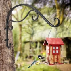 AISHNA Porte-plante à Suspendre, Crochet à Fleurs à Suspendre Solide Et Robuste, Crochets Pour Plantes Murales D'intérieur Et D'extérieur, Lot De 2 Convient Pour La Cour, Le Couloir, L'allée, La Porte, Etc. -Magasin D'Accessoires Pour Barbecue 1200x1200 493