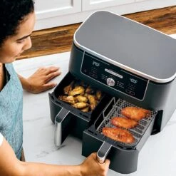 Support De Friteuse à Air Compatible Avec La Friteuse à Air Ninja Dual Air Accessoires De Vêtements Pour Bébé Air / Dual Zone / Rack -Magasin D'Accessoires Pour Barbecue 1200x1200 506