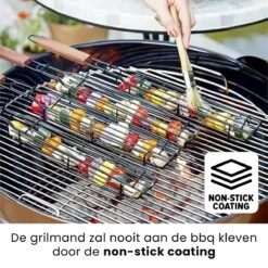 PROKING BBQ Grill Rack Clamp Basket - Accessoires Barbecue - Viande - Poisson - Vega - Set De 2 Pièces 11 PROKING BBQ Grill Rack Clamp Basket - Accessoires Barbecue - Viande - Poisson - Vega - Set De 2 Pièces -Magasin D'Accessoires Pour Barbecue 1200x1200 508