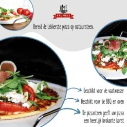 Pierre à Pizza Pour BBQ Et Four | Assiette à Pizza Pour La Préparation La Plus Délicieuse D'une Pizza Sur Votre Barbecue Ou Au Four | Pierre à Pizza Ronde | Moyen (33 Cm) -Magasin D'Accessoires Pour Barbecue 1200x1200 527