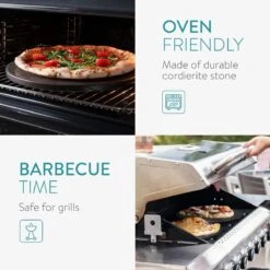 Navaris XL Pour Four Et Barbecue - Assiette à Pizza Ronde � 30,5 Cm - Pierre à Pain - Céramique émaillée - Zwart 21 Navaris XL Pour Four Et Barbecue - Assiette à Pizza Ronde � 30,5 Cm - Pierre à Pain - Céramique émaillée - Zwart -Magasin D'Accessoires Pour Barbecue 1200x1200 636