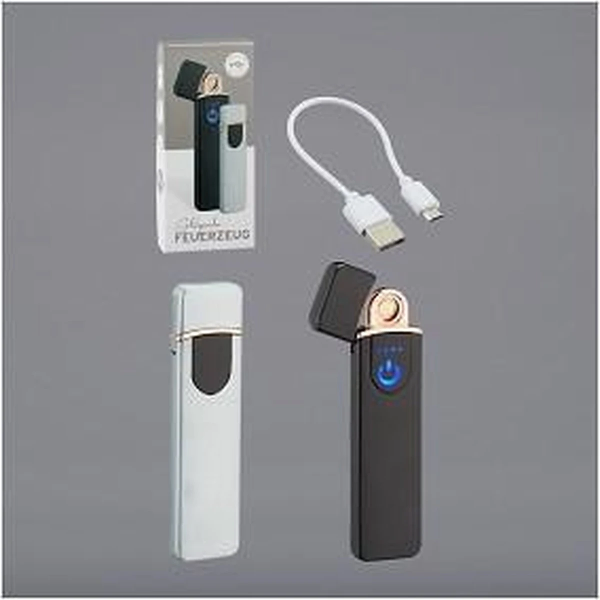 Briquet électrique Rechargeable - Résistant Au Vent Et Aux Tempêtes - Plasma - Batterie Puissante - Rechargeable 2x8 Cm 6 Briquet électrique Rechargeable - Résistant Au Vent Et Aux Tempêtes - Plasma - Batterie Puissante - Rechargeable 2x8 Cm – Image 4