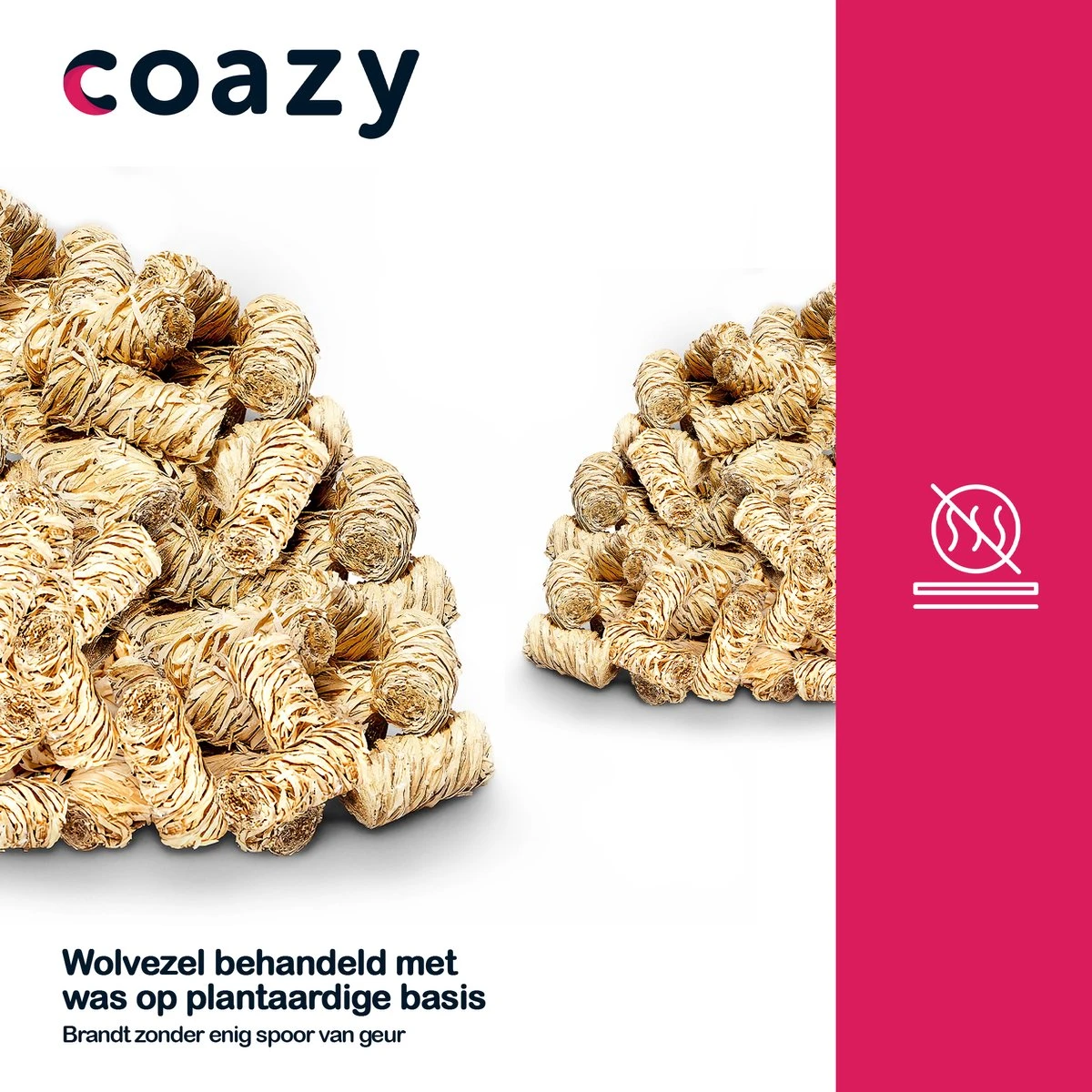 Allume-feu BIO Pour BBQ Ou Réchaud (2.5kg = 200 Boucles) - - Allume-feu - Wokkels En Laine De Bois - Allume-feu Pour Barbecue - Allume-feu - Accessoires 5 Allume-feu BIO Pour BBQ Ou Réchaud (2.5kg = 200 Boucles) - - Allume-feu - Wokkels En Laine De Bois - Allume-feu Pour Barbecue - Allume-feu - Accessoires – Image 3