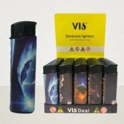 Briquets 100 Pièces - Unilite - Briquet Clic De Haute Qualité - Rechargeable - Imprimé Dragon Et Univers - Avec 2x Bouteilles De Gaz -Magasin D'Accessoires Pour Barbecue 1200x1200 761