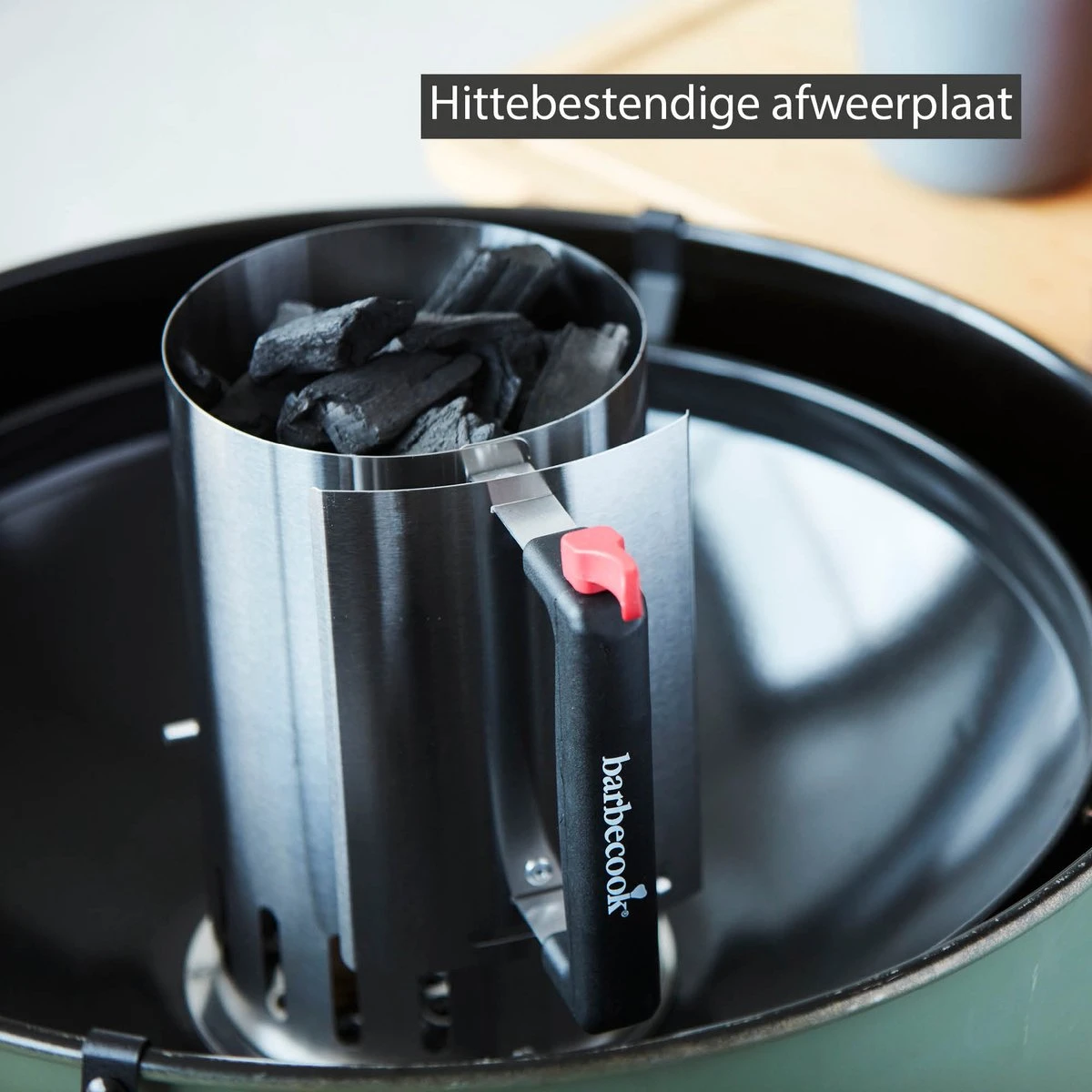 Barbecook - Démarreur De Briquettes - Démarreur De BBQ - Démarreur De Charbon De Bois - Acier Inoxydable - Ø 16,5 X 27,5 Cm 8 Barbecook - Démarreur De Briquettes - Démarreur De BBQ - Démarreur De Charbon De Bois - Acier Inoxydable - Ø 16,5 X 27,5 Cm – Image 6