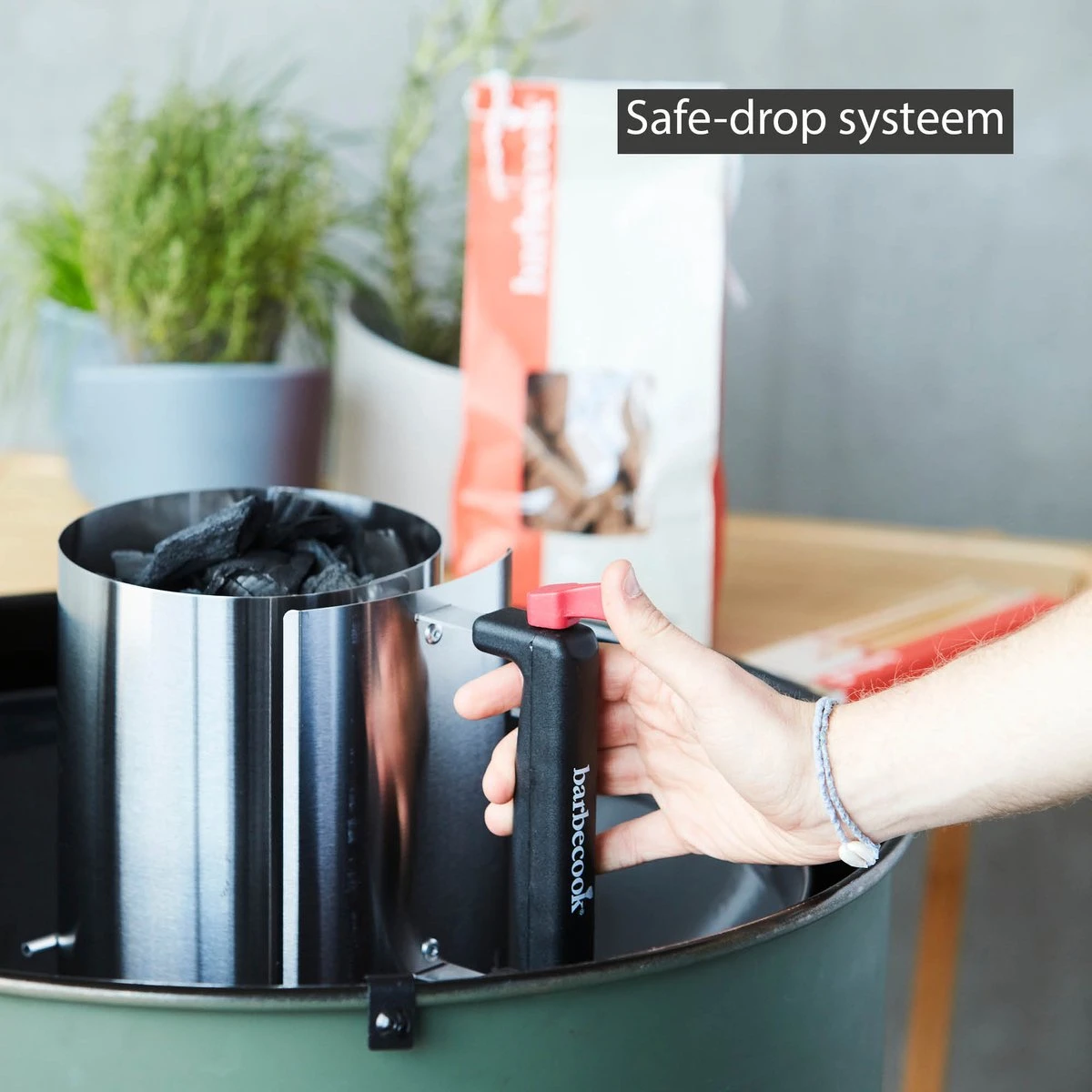 Barbecook - Démarreur De Briquettes - Démarreur De BBQ - Démarreur De Charbon De Bois - Acier Inoxydable - Ø 16,5 X 27,5 Cm 9 Barbecook - Démarreur De Briquettes - Démarreur De BBQ - Démarreur De Charbon De Bois - Acier Inoxydable - Ø 16,5 X 27,5 Cm – Image 7