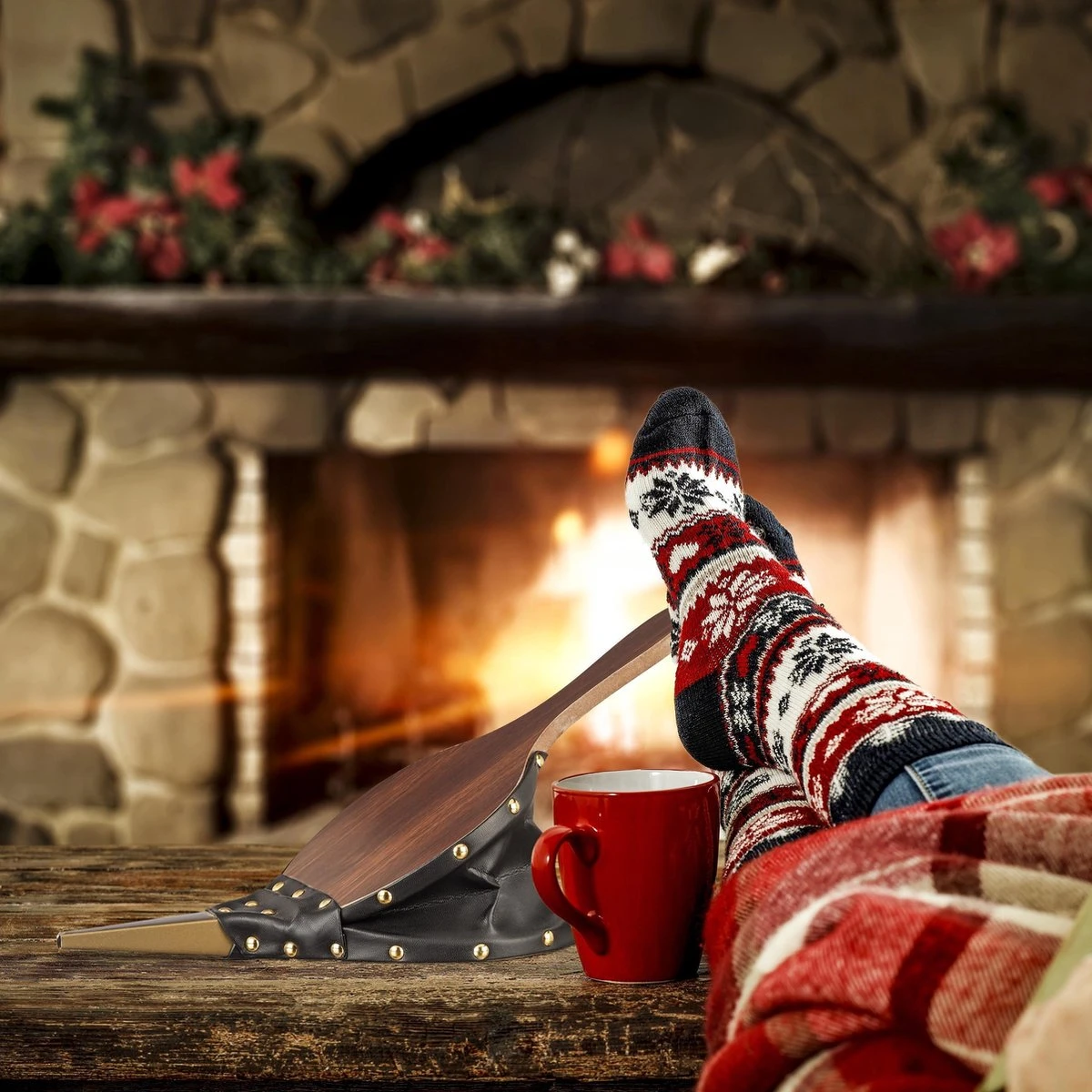 Soufflet - Barbecue à Combustible - Soufflet - Accessoire De Cheminée - Sac à Vessie BBQ 5 Soufflet - Barbecue à Combustible - Soufflet - Accessoire De Cheminée - Sac à Vessie BBQ – Image 3