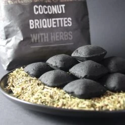 EldurApi | Briquettes De Noix De Coco Aux Herbes| Briquettes De Noix De Coco Aux Herbes | Charbon De Bois -Magasin D'Accessoires Pour Barbecue 1200x1200 806