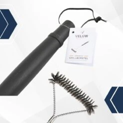 Veluw BBQ Brush Y-shape - Brosse à Gril / Brosse En Acier - Manche Extra Long - 520x170mm -Magasin D'Accessoires Pour Barbecue 1200x1200 849