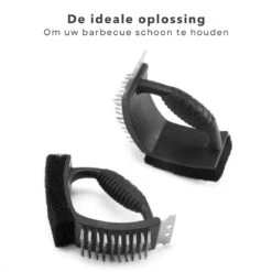 Cheqo® Brosse à Barbecue 3 En 1 - Brosse à BBQ Avec Grattoir - Gratte, Sable Et Brosse - Brosse En Plastique Et Grattoir En Acier Inoxydable - Nettoyage De Grille De Barbecue - 25 Cm 13 Cheqo® Brosse à Barbecue 3 En 1 - Brosse à BBQ Avec Grattoir - Gratte, Sable Et Brosse - Brosse En Plastique Et Grattoir En Acier Inoxydable - Nettoyage De Grille De Barbecue - 25 Cm -Magasin D'Accessoires Pour Barbecue 1200x1200 860