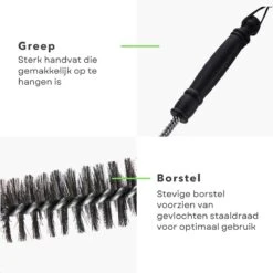 Cheqo® BBQ Brush - Brosse De Nettoyage Barbecue - Brosse De Nettoyage Grille - Brosse En Acier - Fil D'Acier Tressé - Manche Robuste - 31x16cm 10 Cheqo® BBQ Brush - Brosse De Nettoyage Barbecue - Brosse De Nettoyage Grille - Brosse En Acier - Fil D'Acier Tressé - Manche Robuste - 31x16cm -Magasin D'Accessoires Pour Barbecue 1200x1200 865