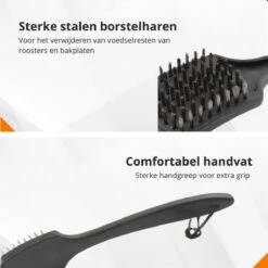 Veluw BBQ Brush With Scraper - Brosse Pour Gril / Brosse En Acier - 70x310x (H) 85mm 13 Veluw BBQ Brush With Scraper - Brosse Pour Gril / Brosse En Acier - 70x310x (H) 85mm -Magasin D'Accessoires Pour Barbecue 1200x1200 876