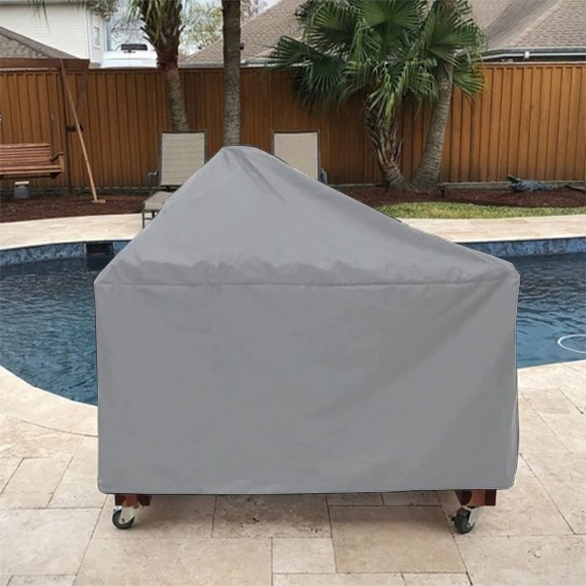 CUHOC Diamond Cover Pour Table Big Green Egg - Table BBQ 170x60x80x140 Cm 9 CUHOC Diamond Cover Pour Table Big Green Egg - Table BBQ 170x60x80x140 Cm – Image 7