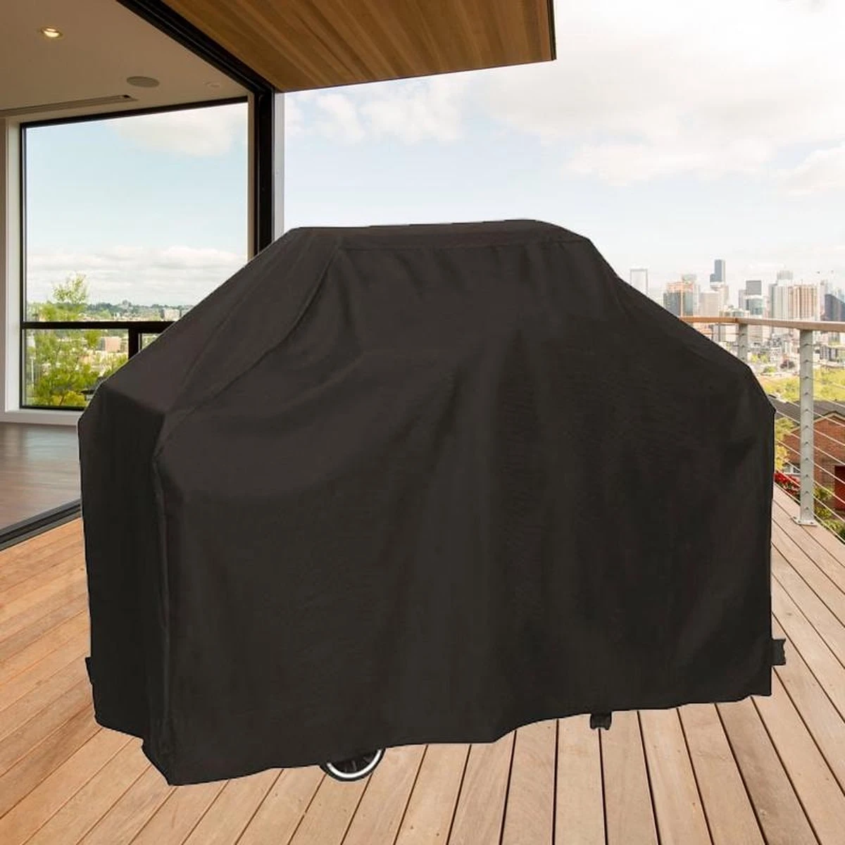 Housse De Protection Universelle Pour Barbecue, Grande Housse De Barbecue-190 X 71 X 117 Cm 3 Housse De Protection Universelle Pour Barbecue, Grande Housse De Barbecue-190 X 71 X 117 Cm