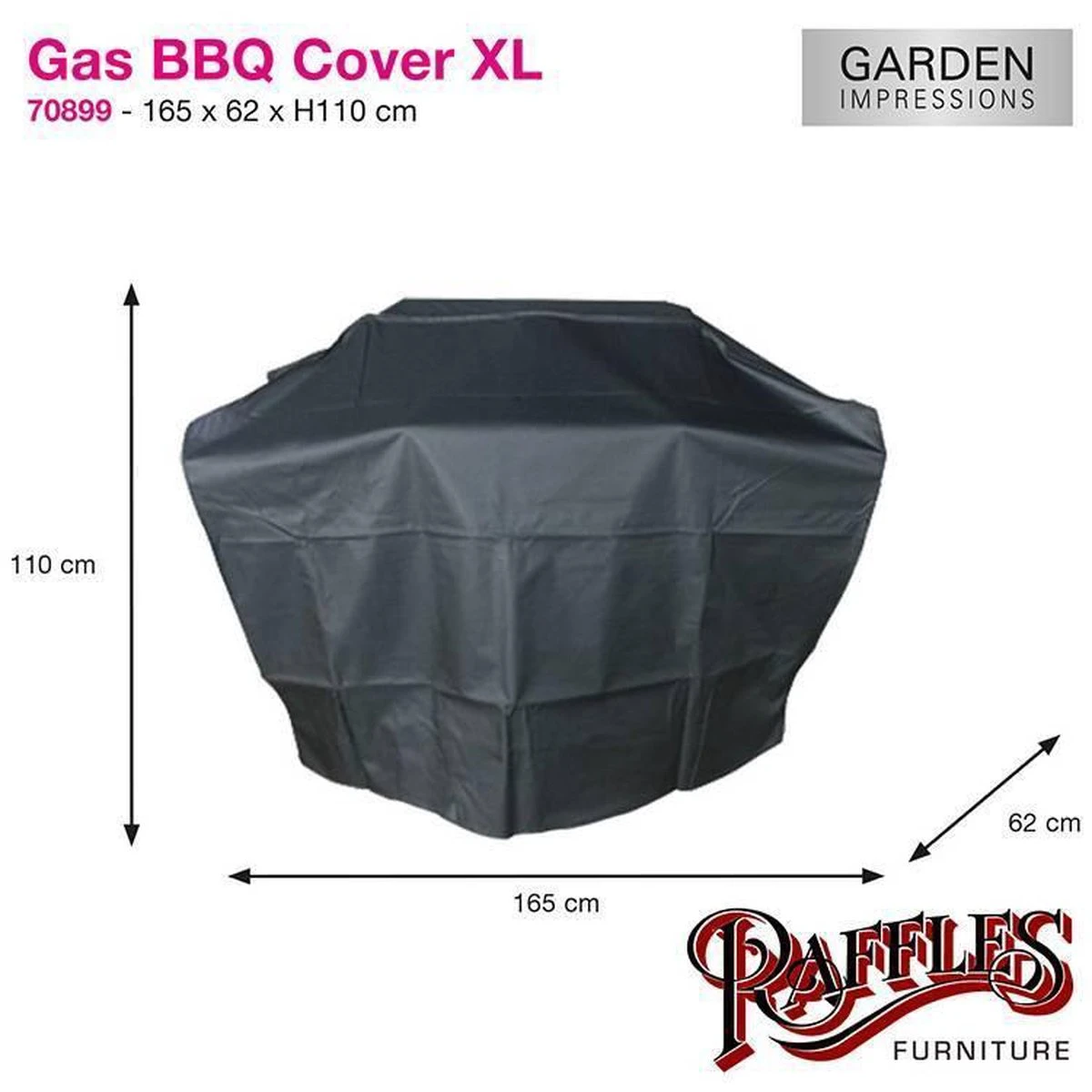 Garden Impressions - Coverit - Housse De Barbecue à Gaz -XL 6 Garden Impressions - Coverit - Housse De Barbecue à Gaz -XL – Image 4